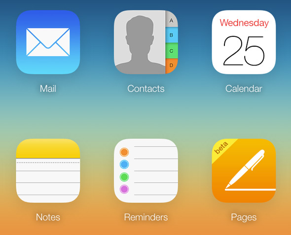 iCloud-Contacts