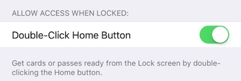 apple pay home button