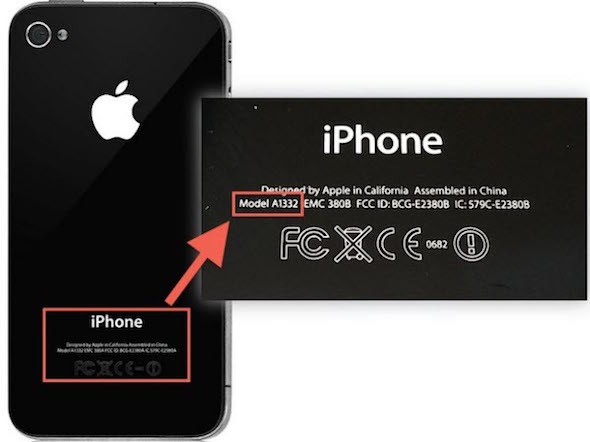 iphone Model number