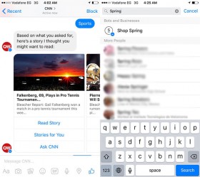messenger bots search screenshot