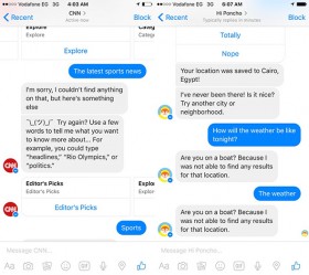 messenger bot defects screenshot