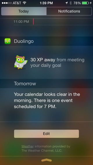 Duolingo-widget
