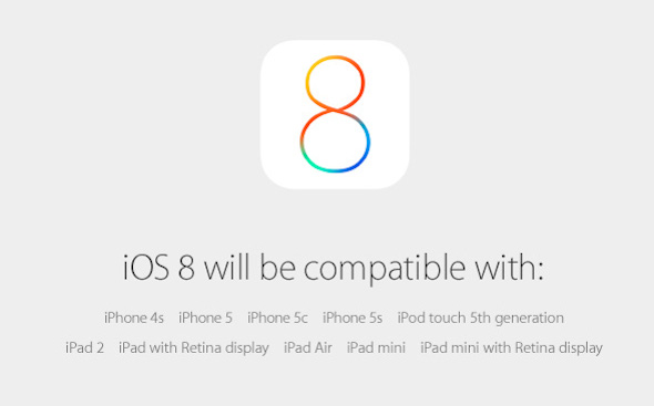 iOS کے 8
