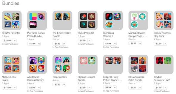 App Store Bundles