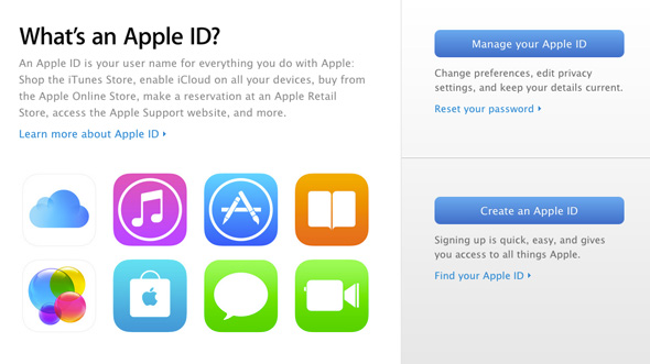 Идентификатор Apple ID
