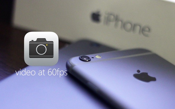 How do you visualize 60FPS videos on the iPhone?