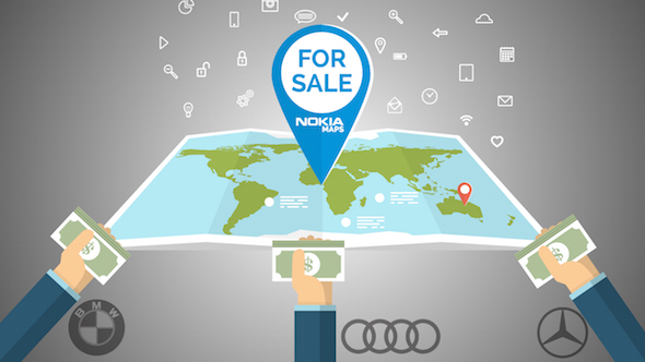 nokia-corporation-sell-here-maps-to-german-automakers