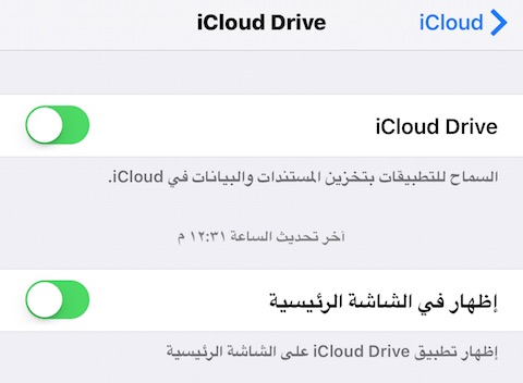 iCloud Drive App