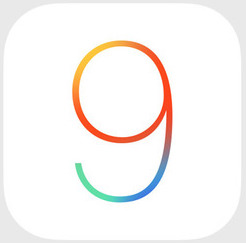 iOS 9 لوگو