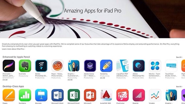 aplicativos do iPad