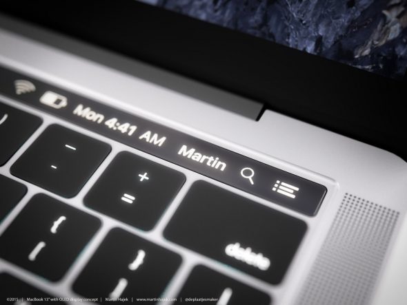 Konsepto ng MacBook Pro 2016