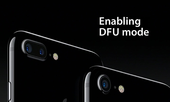 如何在iPhone 7和7 Plus上进入DFU模式