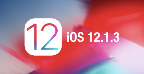 Apple wydaje aktualizację iOS 12.1.3