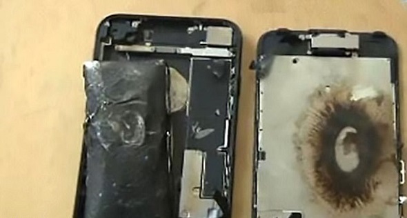 iPhone 폭발