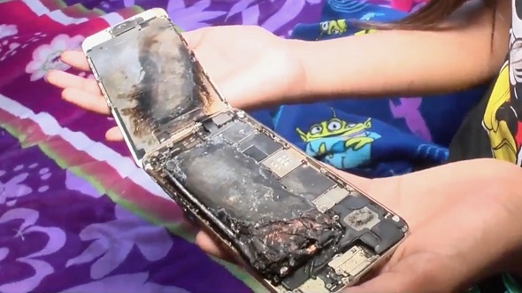 iPhone Exploded