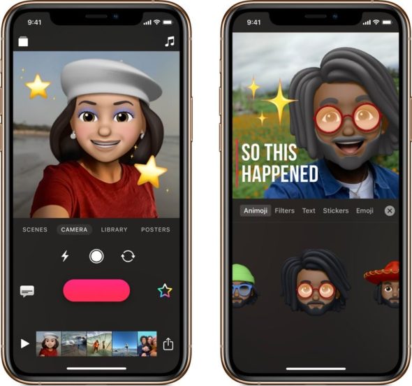 Apple consente l'uso di Animoji e Memoji in una nuova applicazione