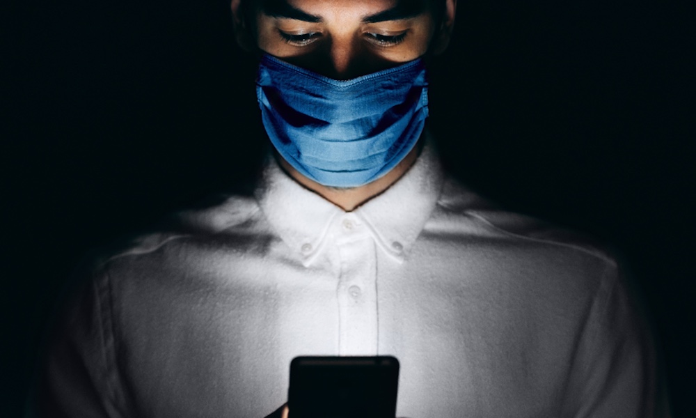 Coronavirus on iPhone