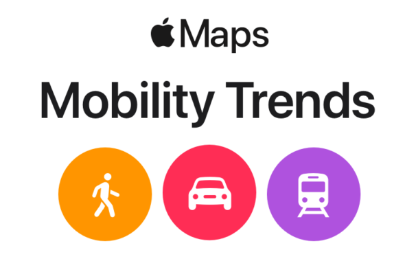 ایپل کی ایک ویب سائٹ ہمیں بتاتی ہے کہ تنہائی نے کس طرح شہریوں کی نقل و حرکت کو متاثر کیا ہے