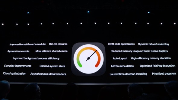 iOS performance