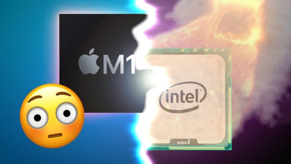 Comparação de velocidade de M1 MacBook Pro e Intel MacBook Pro