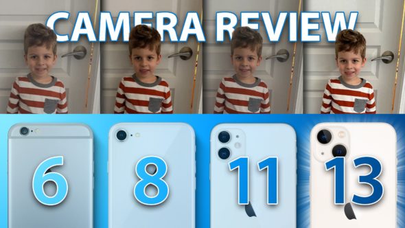 Comparando la cámara del iPhone 13 con teléfonos iPhone más antiguos en todas las circunstancias
