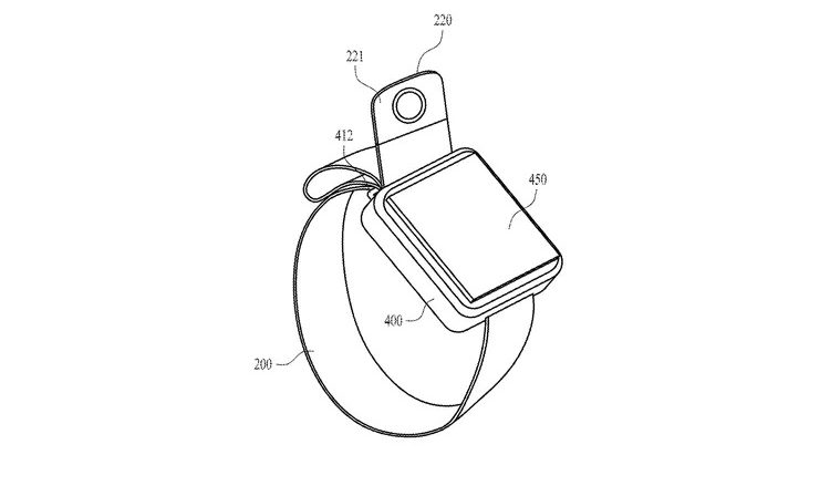 آبل تحصل على براءة اختراع لساعة آبل مزودة بكاميرا في مكان غريب