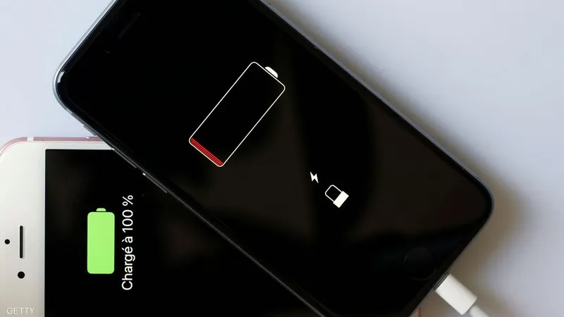 iPhone-batterij