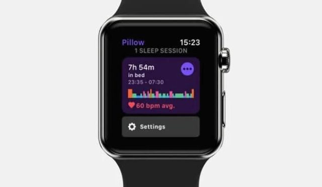Focos de sono do Apple Watch