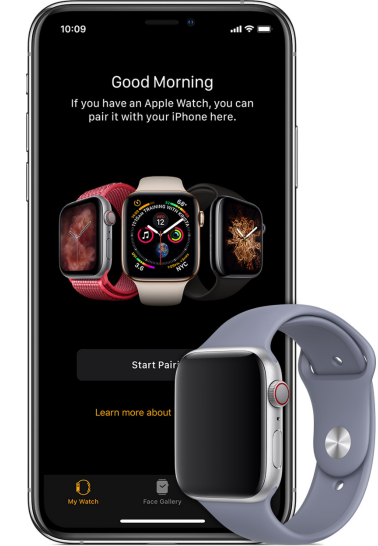 Na stronie iPhoneIslam.com wybierz Apple Watch z iPhonem, aby sparować zegarek z urządzeniem