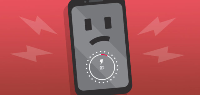 Từ iPhoneIslam.com, Hình minh họa một chiếc điện thoại có tia chớp báo hiệu đang sạc không dây.