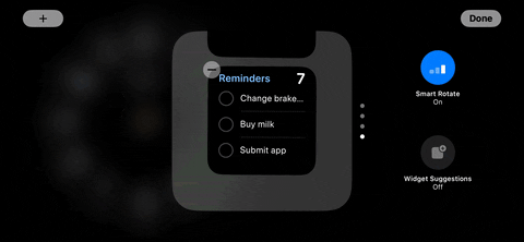 من iPhoneIslam.com، ساعة أبل تعمل بنظام iOS 17 وتعرض الإعدادات.