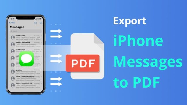 Από το iPhoneIslam.com, εξάγετε μηνύματα iPhone σε pdf χρησιμοποιώντας διαφορετικές μεθόδους.
