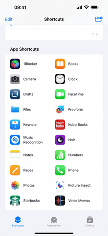 Van iPhoneIslam.com, een screenshot van de nieuwe functies die verborgen zijn in de iPhone Camera-app in de iOS 17-update.