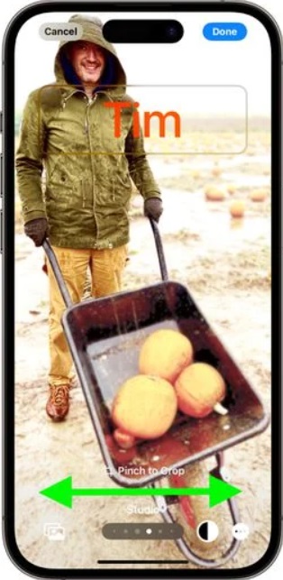 Depuis iPhoneIslam.com, Draft automatique : un homme portant une brouette pleine de citrouilles.