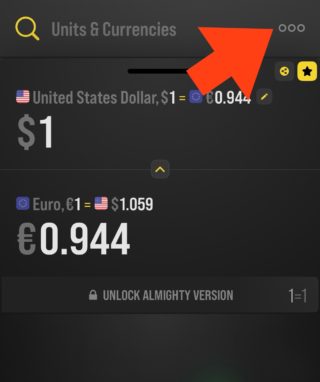 De iPhoneIslam.com, la aplicación de cambio de moneda en iPhone.