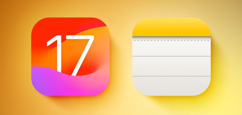 من iPhoneIslam.com، iOS 17 الجديد يضم ميزات لتطبيق المذكرات والمذكرات