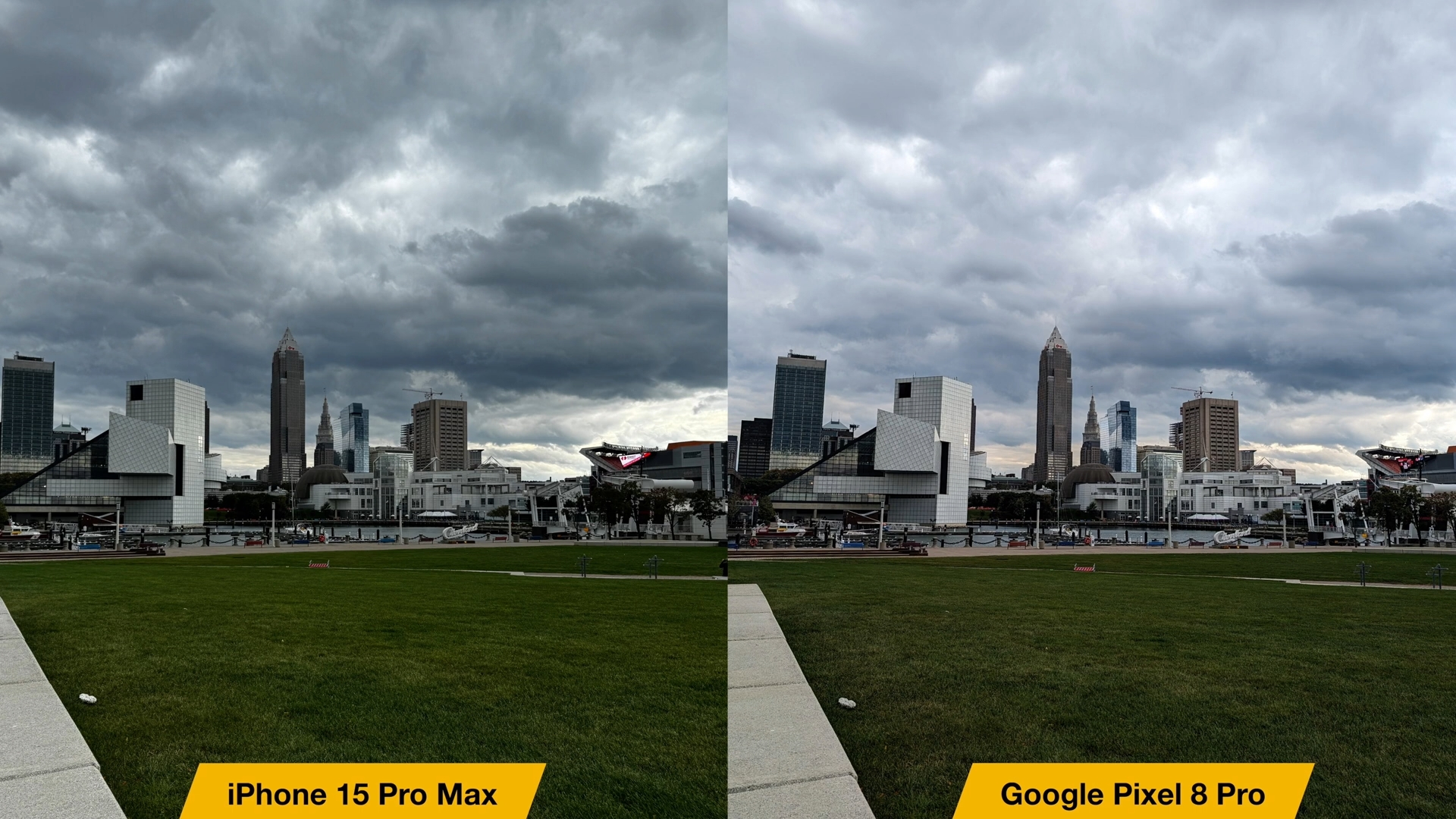 Van iPhoneIslam.com, een vergelijking tussen de iPhone 15 Pro Max en de Google Pixel 8 Pro in foto's