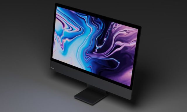 来自 iPhoneIslam.com，最近一次活动中紫色背景的 Apple 屏幕的图片。