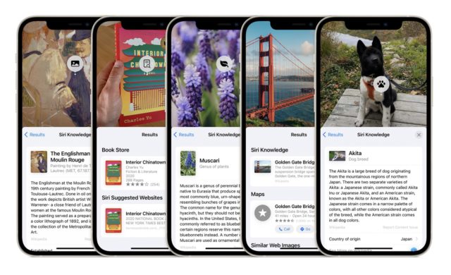من iPhoneIslam.com، يتم عرض أربعة أماكن رائعة للآي فون مع غرض البحث المرئي.