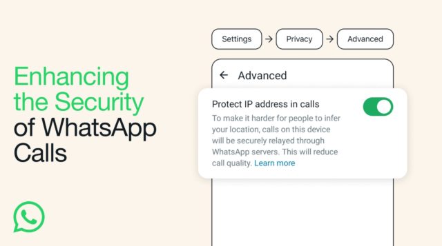 Dari iPhoneIslam.com, meningkatkan keamanan panggilan WhatsApp dengan integrasi fitur pencarian pesan.