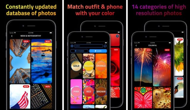 Desde iPhoneIslam.com, se muestra una variedad de imágenes en la pantalla del teléfono con aplicaciones útiles y selecciones seleccionadas de iPhone Islam.