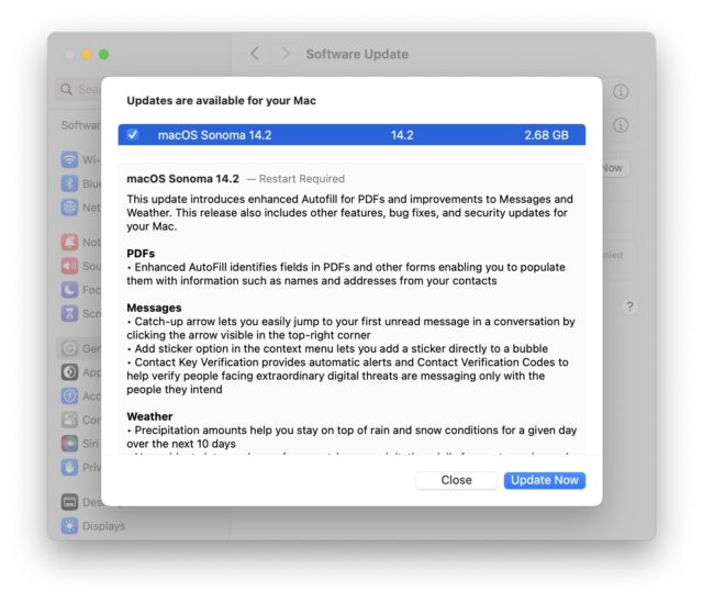 من iPhoneIslam.com، macOS Sonoma 14.2 هو نظام تشغيل.