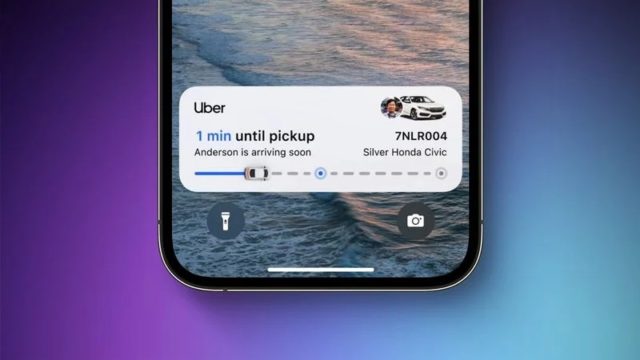 iPhoneIslam.com سے، تفصیل: ایک آئی فون Uber ایپ کو دکھا رہا ہے۔