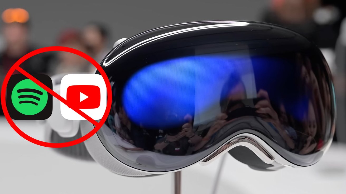 من iPhoneIslam.com، زوج من نظارات التزلج عليها أيقونة Spotify.