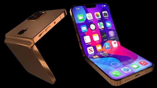From iPhoneIslam.com, iPhone 11 shown with foldable screen.