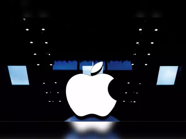 Von iPhoneIslam.com erscheint das Apple-Logo in einem dunklen Raum mit einem faltbaren Gerätedesign.