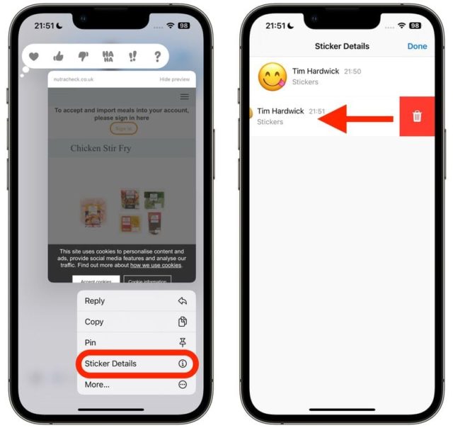 iPhoneIslam.com'dan, iOS 17'de Tabbi kullanarak bir metin mesajına emoji yazımı nasıl eklenir?