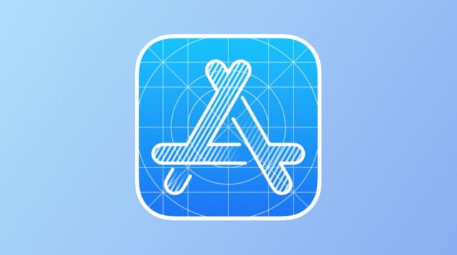 Da iPhoneIslam.com, un'icona blu con il logo Apple, comprese le novità di marzo.