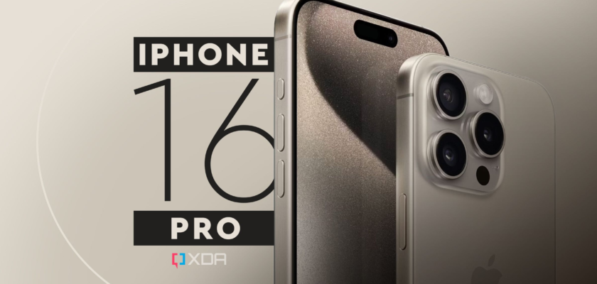 From iPhoneIslam.com, a promotional graphic for the iPhone 16 pro showing off the device's major upgrades, including the side and rear camera design.