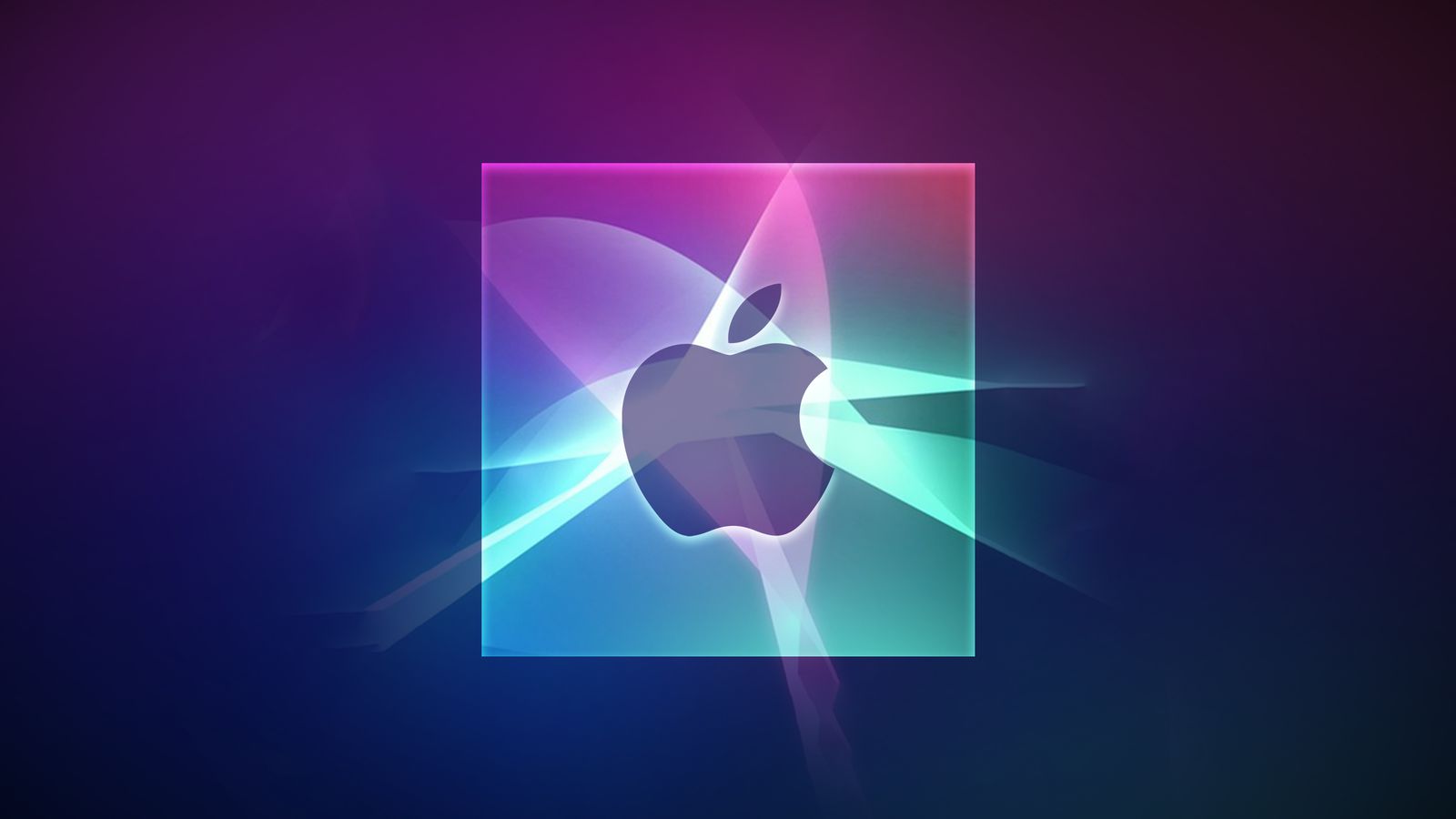 Dari iPhoneIslam.com, logo Apple dengan latar belakang gradien warna ungu dan biru, disempurnakan dengan efek cahaya dan bayangan, disorot di Fringe News minggu ini
